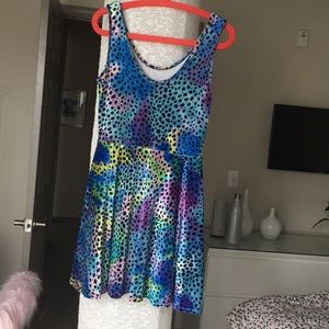 Velvet See You Monday cheetah dress